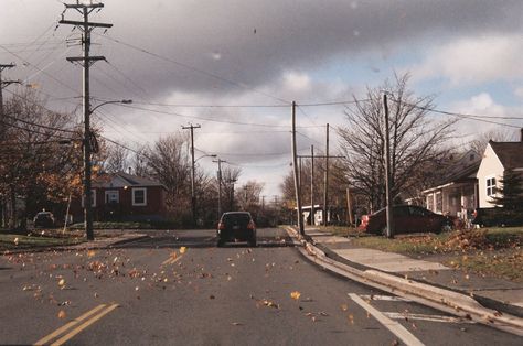 Midwest Autumn, Small Town Horror Aesthetic, 80s Small Town, Midwest Suburbs Aesthetic, Small Midwest Town Aesthetic, Creepy 80s Small Town Aesthetic, San Myshuno, Midwest Emo, American Gothic