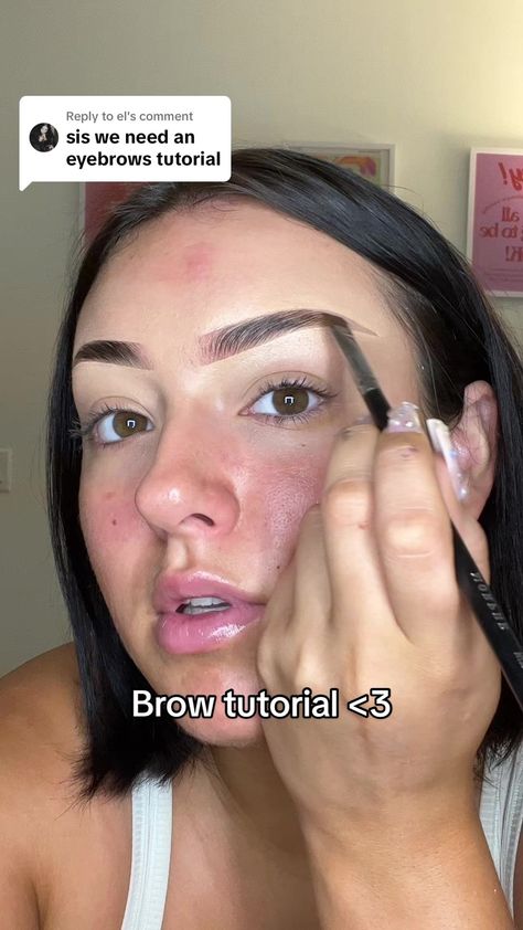 Replying to @el updated brow tutorial!!! | Eyebrows Tutorial | TikTok