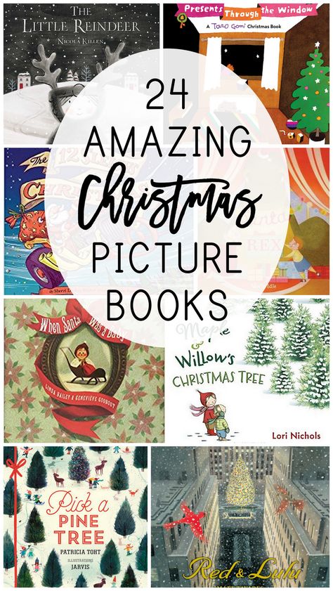 The 24 Best Christmas Picture Books - Everyday Reading Best Christmas Books, Christmas Picture Books, Christmas Books For Kids, Winter Books, Christmas Picture, Christmas School, Preschool Christmas, Preschool Books, Books For Kids