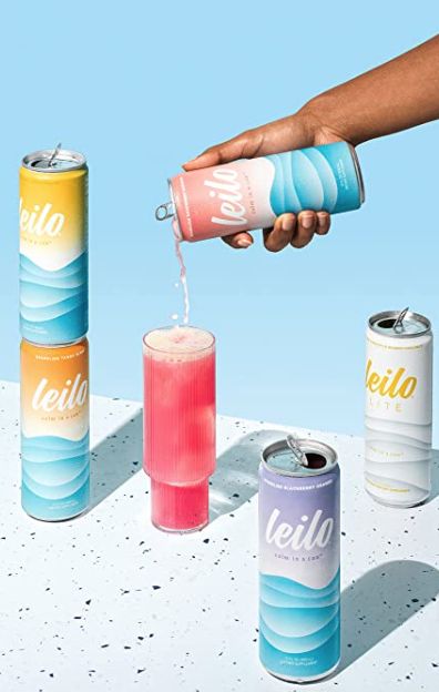 Leilo Calm in a Can | Sparkling Relaxation Drink with Kava | All Natural & Gluten Free | Sunset Variety + Lite, 12 ounce, Pack of 6 Can Beverage Photography, Evergreen Art, Canned Beverages, Yuzu Citrus, Canned Drinks, Natural Energy Drinks, Shot Ideas, Sport Nutrition, Pack Design