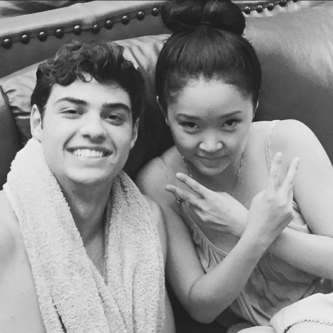 Peter + Lara Jean #TeamKavinsky Noah Centineo And Lana Condor, Jean Peters, Noah Centineo, Lana Condor, Lara Jean, Jenny Han, Movie Couples, Romantic Movies, Love Movie