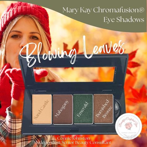 These two matte and two shimmer shades can be mixed to create numerous looks for every fall outfit in your wardrobe. Mary Kay Chromafusion® Eye Shadow Mary Kay Consultant, Beauty Consultant, Eye Shadows, Sand Castle, Makeup For Brown Eyes, It's Fall, Eyeshadow Makeup, Smokey Eye, Mary Kay