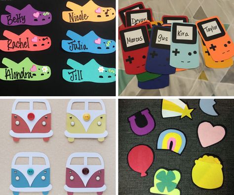 Presence | Blog | 42 Door Decoration Ideas to Make Your Residence Hall Feel Like Home Disney Door Decs, Dorm Name Tags, College Dorm Door, Door Name Tags, Resident Assistant Door Decs, Ra Door Tags, Door Decorations College, Door Decoration Ideas, Dorm Door Decorations