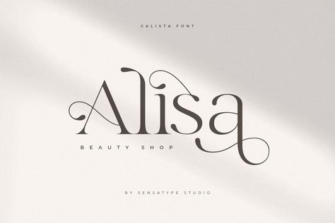 Elegant Fonts For Logo, Elegant Font Logo, Logo Font Design, Classy Typography, Elegant Typeface, Elegant Logos, Classy Logo, Feminine Font, Typographie Logo