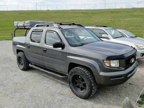 Honda Ridgeline Lifted, Honda Ridgeline Accessories, Honda Ridgeline Custom, Hunting Truck, Overland Camper, Honda Accessories, Custom Pickup Trucks, Truck Yeah, Overland Vehicles