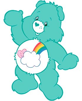 Bashful Heart Bear | Care Bear Wiki | Fandom Care Bear Heart, Sunshine Bear, Care Bears Birthday Party, Bear Species, Care Bear Party, Rabbit Treats, Funshine Bear, Baby Hug, Care Bears Cousins