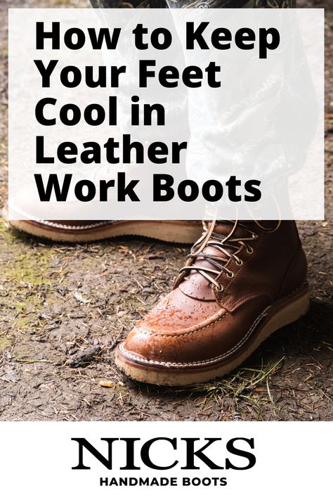 Sweating feet can be an uncomfortable feeling. If you work in a job that requires you to wear leather work boots all day, this feeling can be even more unbearable. Fear not; there is a solution and you can keep your feet cool and sweat-free in your leather work boots! By following a few steps, you'll soon learn how to keep your feet comfortable even during the warmest days. Leather Work Boots With Goodyear Welting, Abrasion-resistant Leather Work Boots For Outdoor, Slip-on Work Boots With Reinforced Toe For Outdoor Work, Rugged Slip-on Work Boots With Leather Footbed, Leather Work Boots For Outdoor Work, Shock Resistant, Good Work Boots, Worker Boots, Military Style Boots, Jungle Boots