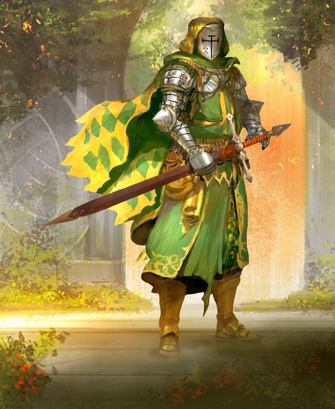 Kekai Kotaki on Twitter: "Earth day #GreenArt… " Kekai Kotaki, Knight Drawing, Green Knight, Knight Art, Knight Armor, Fantasy Armor, Fantasy Concept Art, Armor Concept, Fantasy Warrior