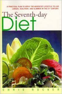 Seventh-Day Diet: Chris Rucker. I got this sort of as a companion to The Ministry of Healing. The author shares her interpretation of what it looks like to eat and live the way White describes. There are some recipes I want to try. Sda Recipes, Adventist Diet, Adventist Recipes, 7 Day Adventist, Pescetarian Diet, Food Restrictions, 7 Day Diet Plan, 21 Day Diet, Sabbath School