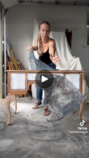 19K views · 495 reactions | Magical Monday Queen Anne Desk Flip…💙🩵 | ReLove ReStore | ReLove ReStore · Original audio Queen Anne Desk, Desk Flip, Queen Anne Furniture, Decoupage Furniture, Queen Anne, Painted Furniture, Decoupage, Audio, Desk