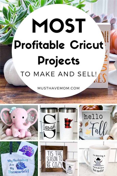 Cricut Crafts Archives - Must Have Mom Projects To Make And Sell, Diy Projects That Sell Well, Cricut Projects Easy, Cricut Explore Air Projects, Vinyle Cricut, Circuit Crafts, Cricut Explore Projects, Projets Cricut, Maker Project