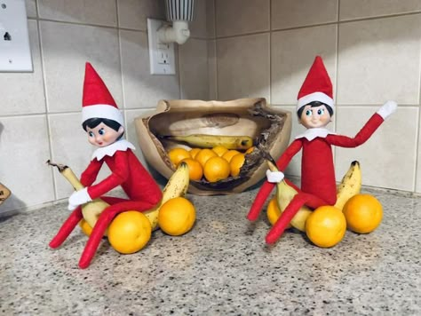 Awesome Elf On The Shelf Ideas, Elf Activities, The Elf On The Shelf, Elf On Shelf, Xmas Food, Elf Ideas, Elf On A Shelf, Elf On The Shelf Ideas, Christmas And Winter