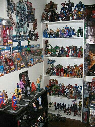 Avengers Bedroom, Toy Collection Display, Kids Jeep, Nerd Room, Nerd Cave, Doll Museum, Marvel Legends Action Figures, Creative Iphone Case, Action Figure Display