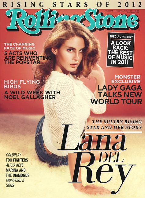 Lana Del Rey covers Rolling Stone (Dec.2011) #LDR Lana Del Rey Magazine Cover, Lana Del Rey Rolling Stone, Lana Del Rey Magazine, Music Magazine Cover, Lana Del Rey Posters, Rolling Stone Magazine Cover, Rolling Stone Magazine, Film Vintage, Rolling Stones Magazine