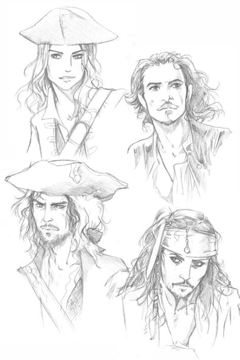 Pirate Drawing, جوني ديب, Kaptan Jack Sparrow, Pirate Art, Caribbean Art, Captain Jack Sparrow, Random Image, Captain Jack, Jack Sparrow