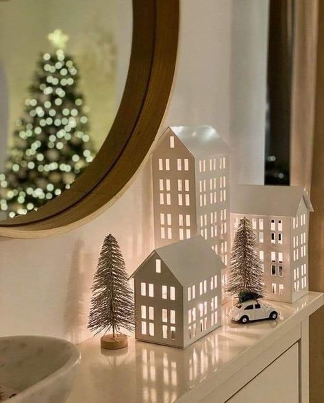 Neutral Christmas Decor Ideas, Neutral Holiday Decor, Cookies Gift, Christmas Decorations Apartment, Minimalist Christmas Decor, Neutral Christmas Decor, Neutral Christmas, Christmas Decor Inspiration, Simple Christmas Decor