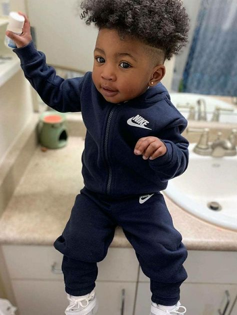 Austin Baby Boy Hairstyles, Baby Boy Outfits Swag, Black Baby Boys, Baby Boy Swag, Cute Mixed Babies, Cute Black Babies, Beautiful Black Babies