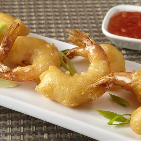 Argo Foodservice - Chinese Batter Fried Shrimp Batter Fried Shrimp, Fried Shrimp Batter, Shrimp Batter, Chinese Shrimp Recipes, Fried Shrimp Recipes, Tempura Recipe, Karo Syrup, Breaded Shrimp, Tempura Batter