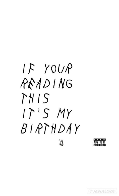 If your reading this its my birthday custom Happy Birthday To Me Aesthetic, It's My Birthday Instagram, 16th Birthday Quotes, 21st Birthday Quotes, Bday Quotes, Happy Birthday For Him, Happy Birthday To Me Quotes, Me Aesthetic, Turning 21