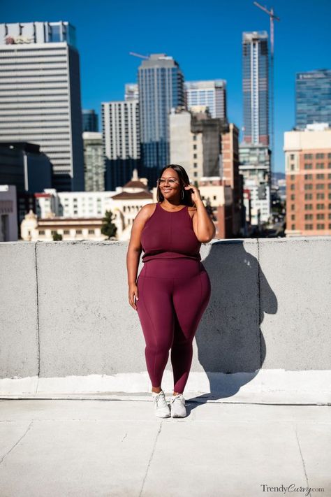 Plus Size Gym Outfits, Activewear Trends, Cute Gym Outfits, Activewear Brands, Curvy Plus Size, Plus Size Activewear, Active Wear Pants, Black Women Fashion, Curvy Girl Outfits