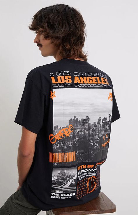 Where Dreams Are Made Oversized T-Shirt Men's Graphic Tees, Pacsun Mens, Tshirt Design Inspiration, Slim Trousers, Custom Graphics, Streetwear Tshirt, Street Wear Urban, Shop Mens Clothing, Oversized T Shirt