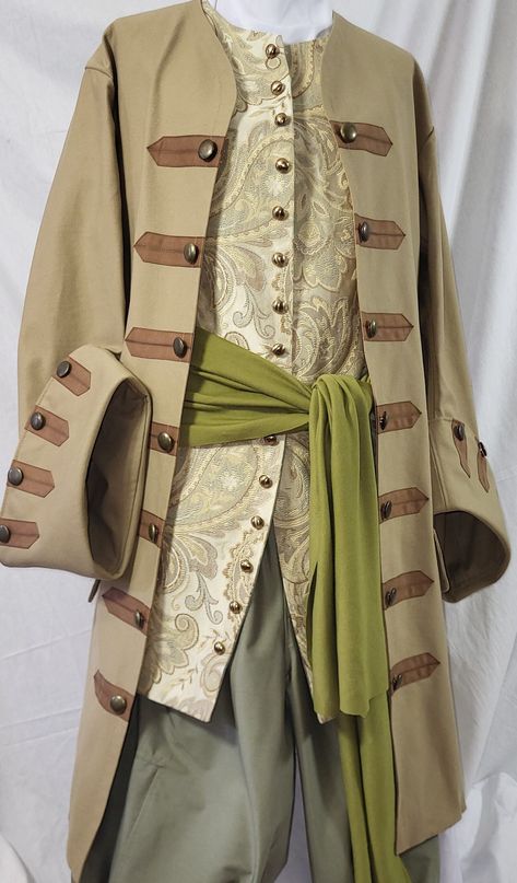 Pirate Coat, Sea Costume, 17th Century Fashion, Pirate Outfit, Pirate Fashion, Pirate Halloween, Frock Coat, Games Art, Pirate Life