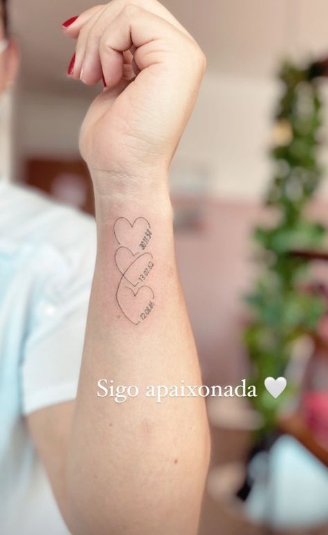 Tattoos For Godmothers, Family Hearts Tattoo, Loved Ones Tattoos, Family Initial Tattoo Ideas, Tattoos For Lost Loved Ones, Tattoos About Mom, Deep Meaning Tattoos, Tattoos For Someone Who Passed, Tattoos About Healing