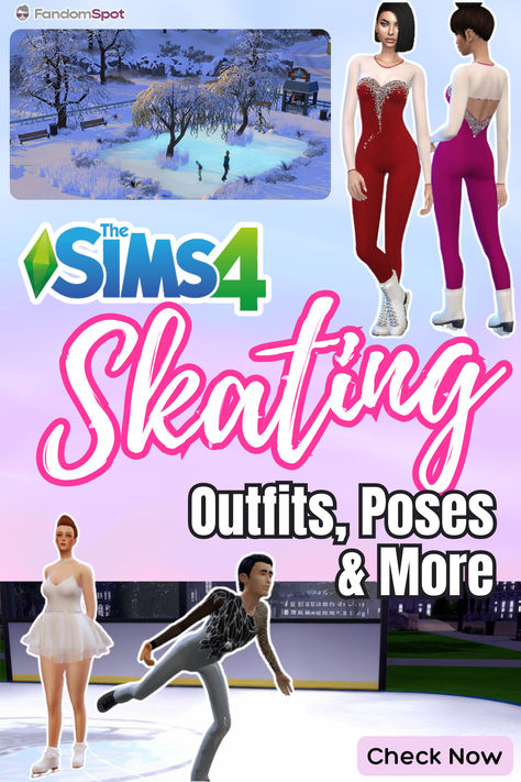 Custom CC and poses for ice skating in The Sims 4 Ice Skating Outfit Sims 4, Sims 4 Skating Poses, Sims 4 Figure Skating Cc Clothing, Sims 4 Figure Skater Cc, Sims 4 Cc Figure Skating Dress, Sims 4 Belly Dancer, Sims 4 Ice Skating Pose, Sims 4 Ice Skating Dress, Sims 4 Figure Skating Mod