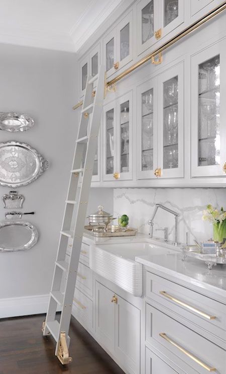 White Kitchen Interior Design, White Kitchen Interior, Cast Iron Kitchen, Cast Iron Kitchen Sinks, Iron Kitchen, White Kitchen Remodeling, Farmhouse Kitchen Cabinets, Kitchen Cabinet Styles, Kitchen Cabinet Remodel