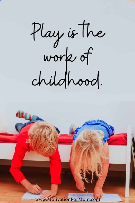 24 Awesome quotes about kids playing, imagination, pretending and more. Play Quotes For Kids, Playtime Quotes, Playing Quotes, Quotes About Kids, Toddler Morning Routine, Importance Of Play, Kid Quotes, Screen Time For Kids, Play Quotes