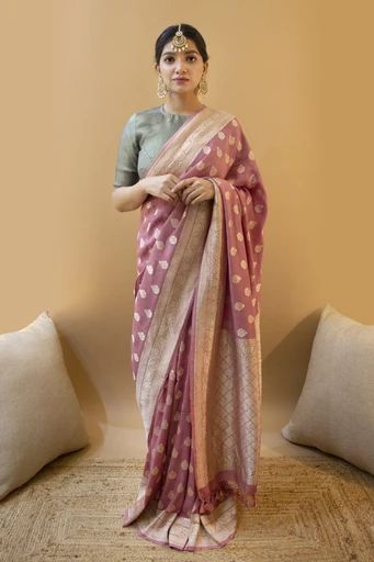 Banarasi Saree – Kosataga Banarasi Saree Look For Wedding, Banaras Sarees, Designer Sarees Wedding, Bridal Sarees South Indian, Silk Saree Kanchipuram, Fashionable Saree Blouse Designs, Divine Energy, Global Dress, Casual Indian Fashion