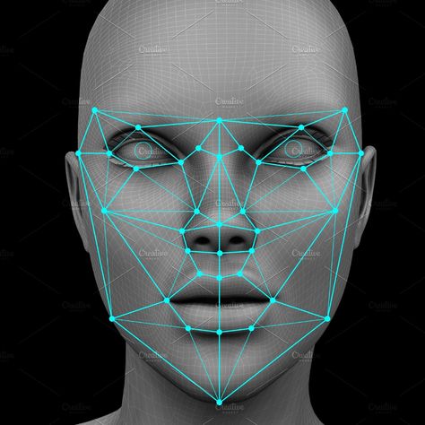 Face Recognition System, Face Rendering, Facial Pictures, Magazine Design Cover, Face Detection, Facial Recognition Technology, Data Visualization Design, Disruptive Technology, Face Recognition