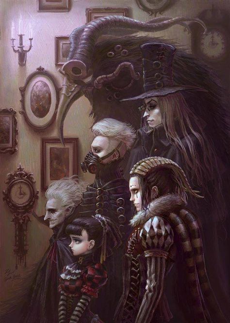 Art Sinistre, Steampunk Kunst, Steampunk Artwork, Steampunk Tendencies, Art Steampunk, Art Noir, 다크 판타지, Steampunk Art, Creepy Art