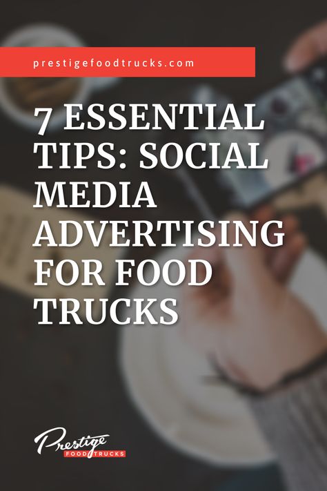 Using social media to advertise your food truck is crucial, posting photo updates and the latest menu options. Here are 7 tips for food truck advertising. Food Truck Advertising Ideas, Food Truck Aesthetic, Taco Cart, Starting A Food Truck, Food Truck Events, Bbq Food Truck, Truck Advertising, Food Truck Business, Food Business