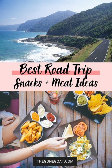 The Best Road Trip Food Ideas: 45 Delicious Meals & Snacks — The Gone Goat Road Trip Food Ideas, Snacks For Lunch, Road Trip Meals, Trip Food Ideas, Best Road Trip Snacks, New Mexico Vacation, Beer Nuts, Ground Beef Dinner Recipes, Banana Sandwich