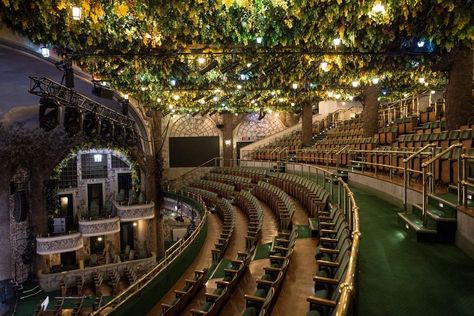 Concert Hall Aesthetic, Outdoor Theatre, Sage Aesthetic, Winter Garden Theatre, Theatre Interior, Cherry Orchard, Yonge Street, Town Building, Outdoor Theater