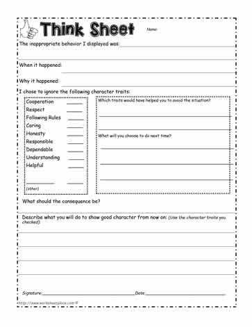 Think Sheets For Behavior Middle School, Behavior Contracts Elementary, Behavior Think Sheet Free Printable, Behavior Reflection Sheet Elementary, Behavior Reflection Sheet Middle School, Think Sheets For Behavior Free Printable, Think Sheets For Behavior, Behavior Worksheets For Kids, Behavior Think Sheet