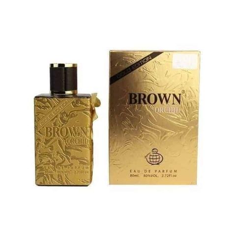 Fragrance World Brown Orchid Gold Edition Eau de Parfum Spray - 80ml Brown Orchid, Cologne Collection, Gold Orchid, Perfume Shop, Wear Perfume, Perfume Making, Doha Qatar, Accra, Online Website