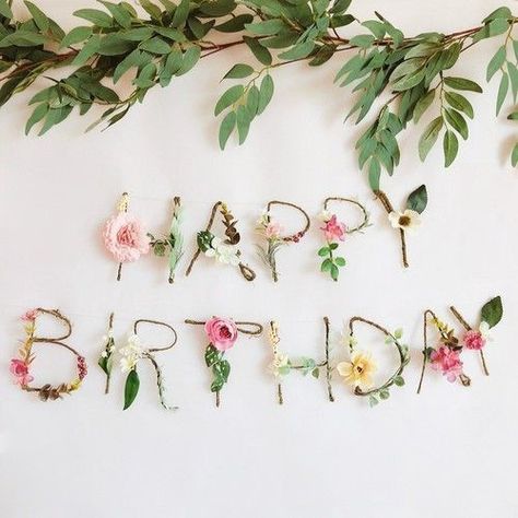 Alphabet Birthday, Birthday Balloons Pictures, Hello July, Flower Words, Happy Birthday Cupcakes, Happy Birthday Wishes Photos, Happy Birthday Text, Birthday Blessings, Boho Birthday