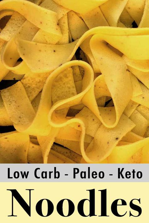 It's fun to make your own egg noodles at home. All you need are eggs, cream cheese and vital wheat gluten. The result is a tasty plate of noodles with only 1g net carbs. It's quick and easy to make at home. Paleo Egg Noodles, Keto Vital Wheat Gluten Recipes, Keto Egg Noodles Recipes, Vital Wheat Gluten Recipes, Keto Egg Noodles, Eggs Cream Cheese, Keto Egg Recipe, Keto Pasta Recipe, Keto Noodles