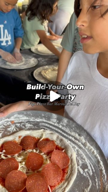 Suzie Boluarte | Los Angeles Mom on Instagram: "Ready for a Build-Your-Own Pizza Party …minus the mess! 🙌🏽 We recently celebrated our birthdays at @figopizzabar in Marina Del Rey with a few friends. 🥳 This was the perfect place for a joint celebration. 🎉 You get a dedicated outdoor space and an awesome pizza chef to help out the kids! 🍕While YOU get to hang out with the adults and enjoy the incredible Happy Hour Menu …that includes food and drinks! 

🍕Each kid is $20 with a minimum of 10 kids. Their pizza is made with the finest ingredients…all of our guests enjoyed the food and had the BEST time! Thank you @figopizzabar for the fun birthday experience! 🥳 
#figopizza #ilovemdr #pizzaparty #buildyourownpizza #marinadelrey #figopizzabar" Build Your Own Pizza Party, Make Your Own Pizza Party, Pizza Making Party, Kids Pizza Party, Happy Hour Menu, Pizza Chef, Make Your Own Pizza, Pizza Party, Birthday Fun