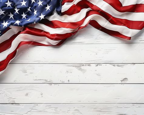 Premium Photo | America Flag white wooden Background Flag Pictures, American Flag Pictures, American Flag Photos, Flag Photo, Fireplace Ideas, America Flag, Wooden Background, Premium Photo, Graphic Design Inspiration