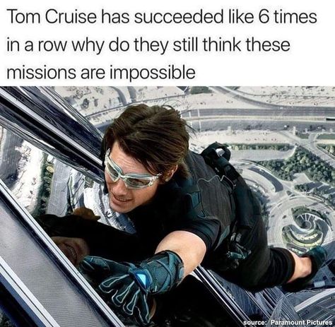 Tom Cruise Meme, Tom Cruise Films, Mission Impossible Movie, Tom Cruise Mission Impossible, Tom Cruise Movies, Disney Jokes, Mission Impossible, Extremely Funny Jokes, Very Funny Pictures