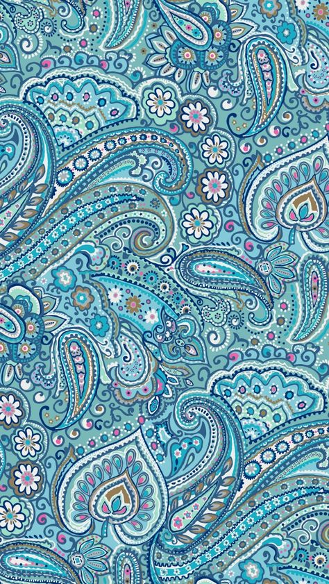 Vera Bradley Wallpaper, Wallpaper Paisley, Characters Realistic, Spring Wallpaper Iphone, Mandala Wallpaper, Paisley Wallpaper, Cocoppa Wallpaper, Phone Screen Wallpaper, Paisley Art