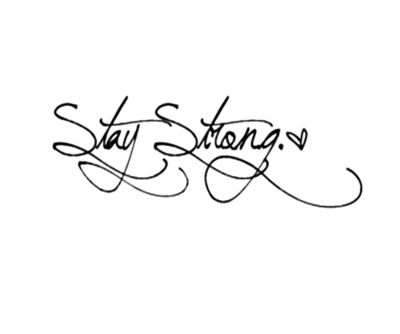 stay strong love <3 Stay Strong Tattoo, Strong Tattoos, Tattoo Quotes About Life, Women Strength, Font Love, Amazing Tattoos, Amazing Ideas, Tattoo Lettering, Ideas For