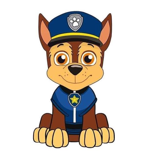 Paw Patrol Birthday Decorations, Paw Patrol Stickers, Imprimibles Paw Patrol, Paw Patrol Cookies, Paw Patrol Cartoon, Paw Patrol Chase, Cardstock Crafts, Chase Paw Patrol, Paw Patrol Party