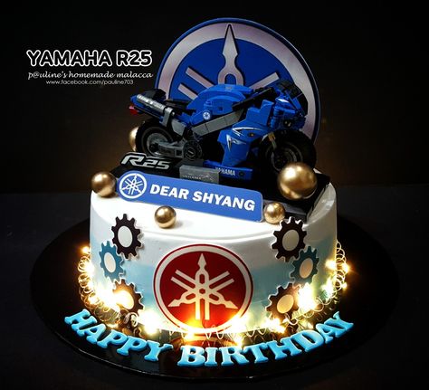 Fresh Cream Cake, Yamaha R25, Yamaha Mt 09, Fresh Cream, Cream Cake, Birthday Ideas, Cream, Cake, Birthday