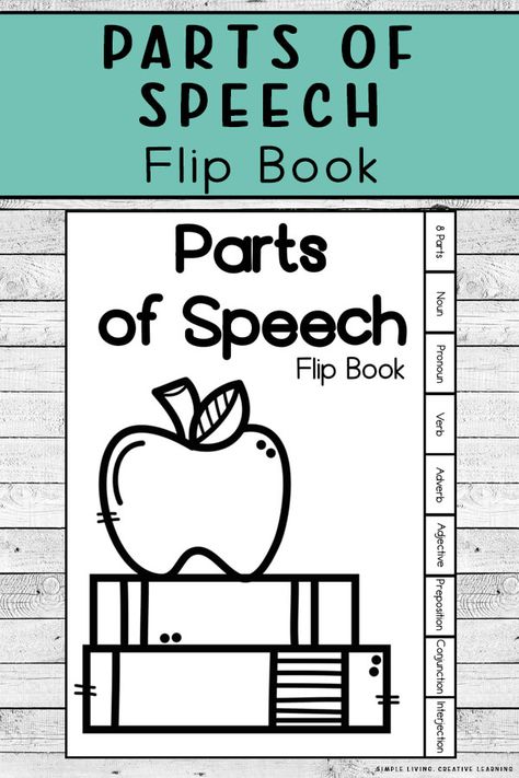 Parts Of Speech Practice, Pronoun Examples, Eight Parts Of Speech, Verb Examples, Parts Of Speech Activities, Abstract Nouns, Linking Verbs, Nouns And Pronouns, Phonics Centers