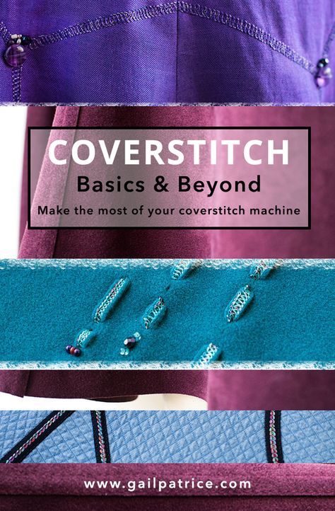 Cover Stitch Sewing, Sewing Serger, Babylock Serger, Pattern Making Software, Serger Stitches, Serger Tips, Coverstitch Machine, Teaching Sewing, Machine Art