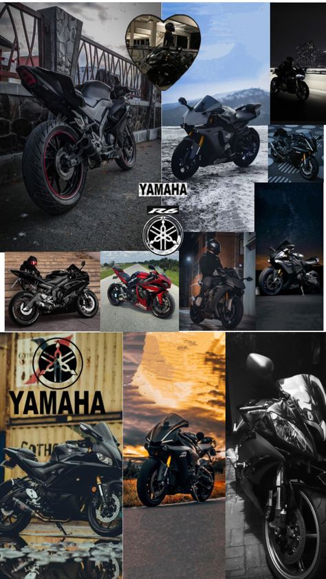 Motor R6, R6 Wallpaper, Yamaha Motocross, Jeep Wallpaper, Motocross Love, Image Moto, Bike Aesthetic, Custom Sport Bikes, Motorcycle Aesthetic